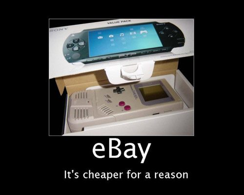 eBay bargains fail